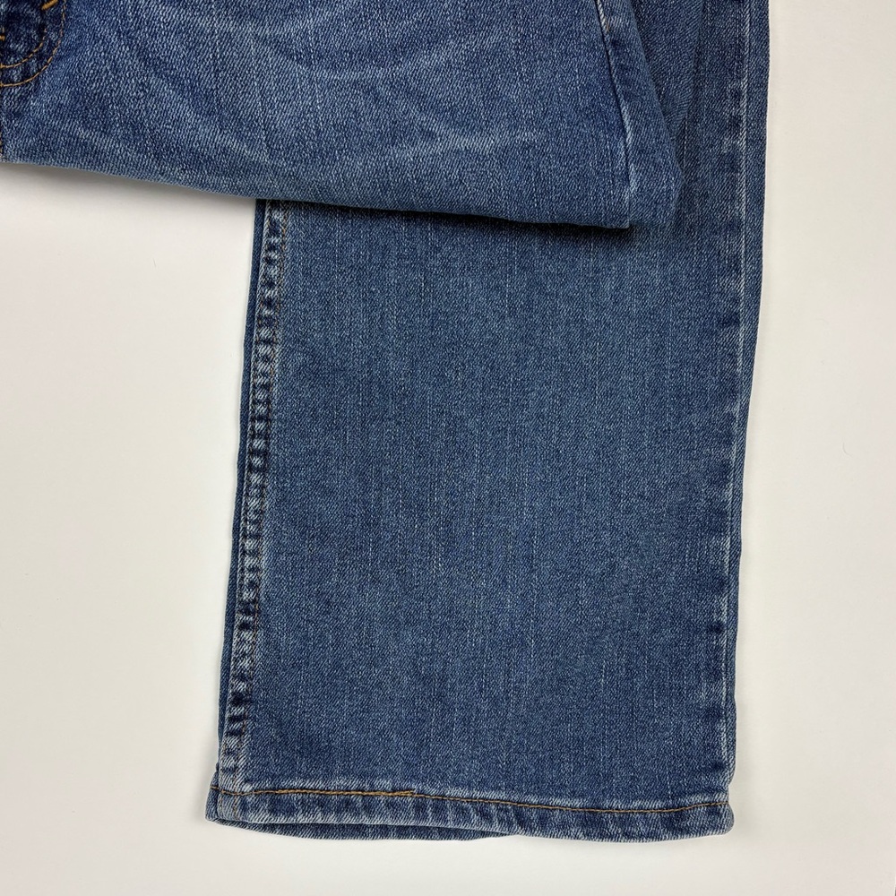 Levi's 515 Bootcut Lower Rise Jeans size 12 Y2K 2002 - 72% cotton medium wash - Picture 12 of 16